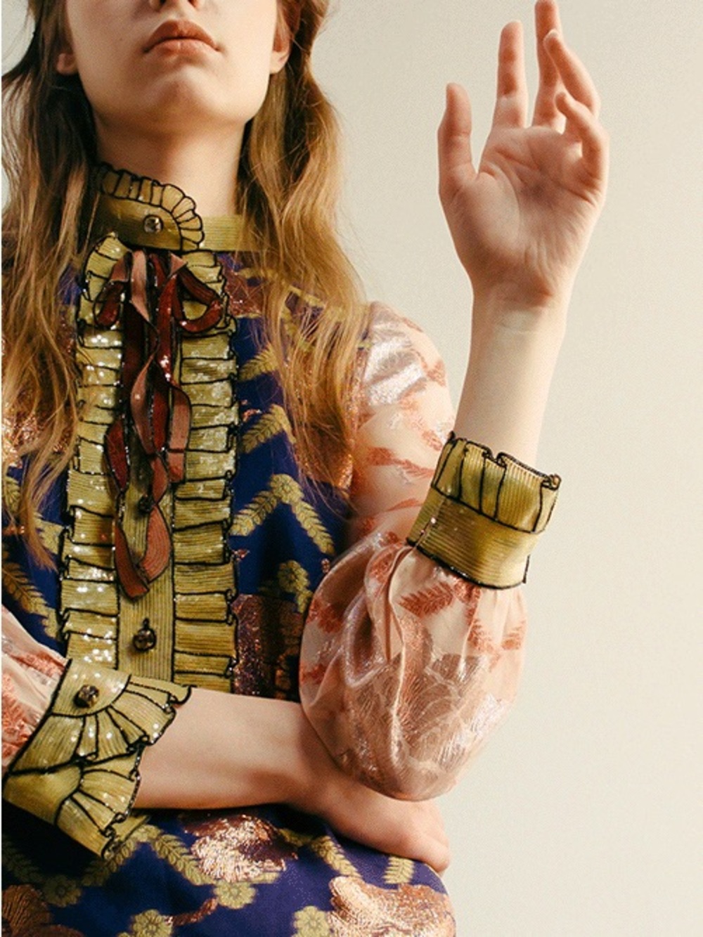 Gucci Trompe L’oeil Dress by Artistic Director Alessandro Michele - Picture 8 of 15